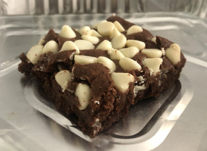 White Chocolate Chip Fudge Brownies