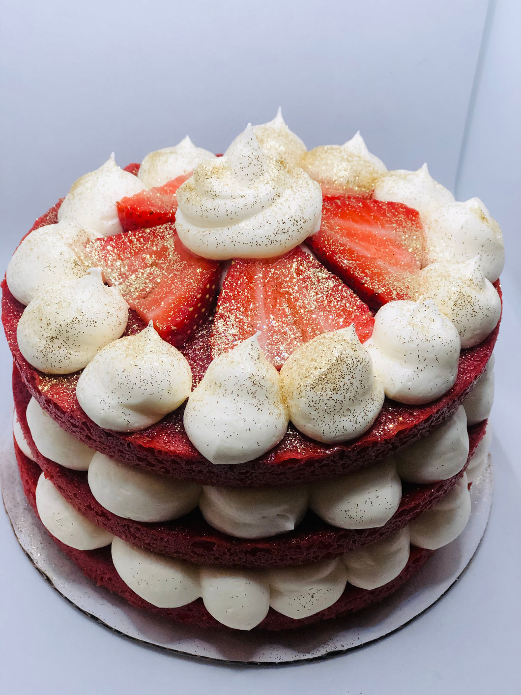 Triple Layer Red Velvet Cake