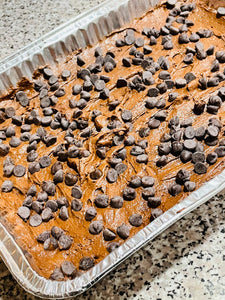 Chocolate Chip Fudge Brownies