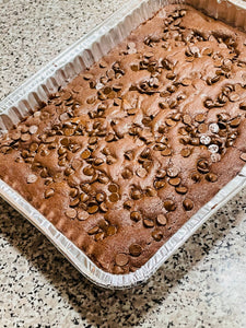 Chocolate Chip Fudge Brownies